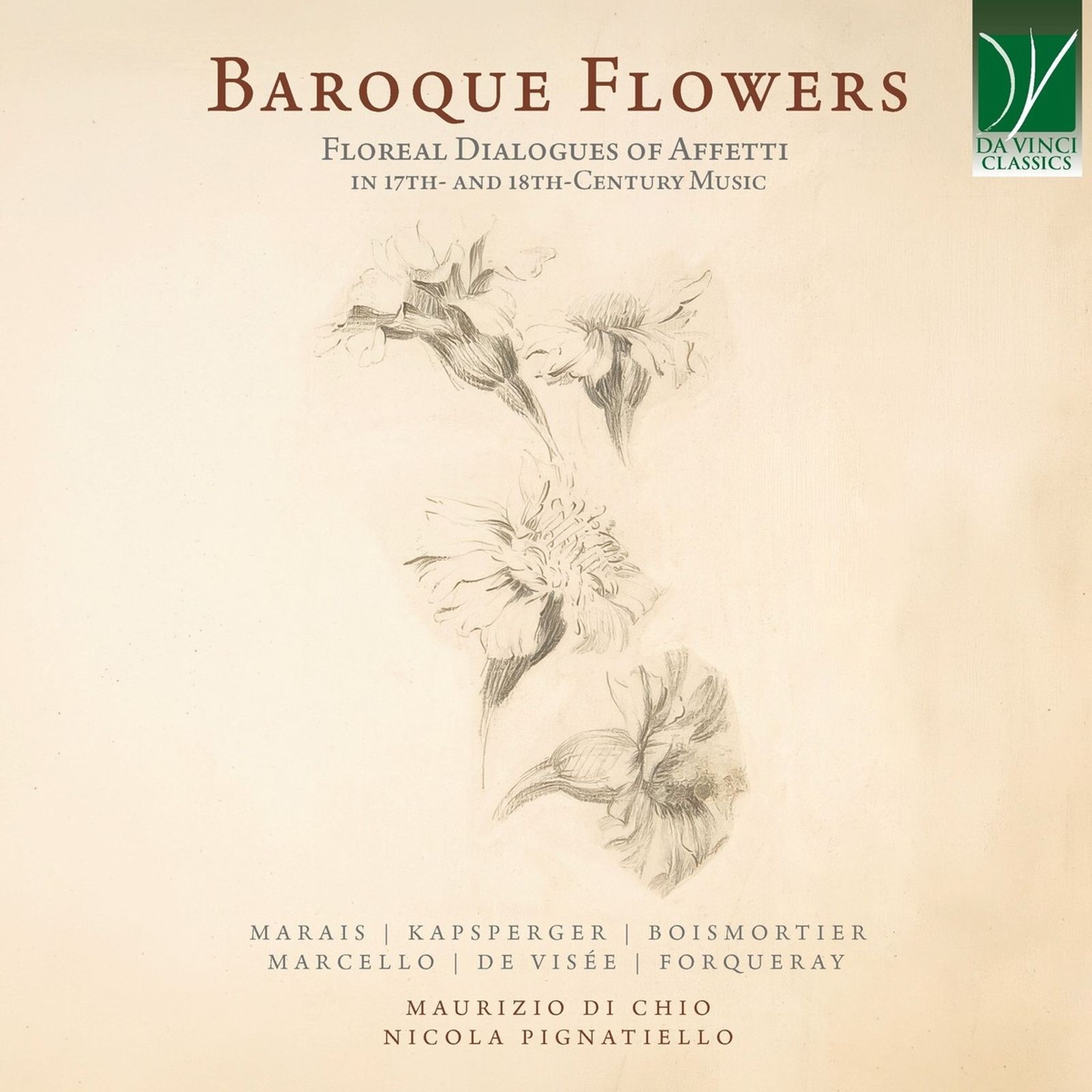 Cover: Baroque Flowers - Floreal Dialogues of Affetti in 17th- and 18th-Century Music