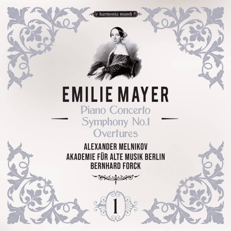 Cover: Emilie Mayer: Concerto pour piano. Symphonie n° 1. Ouvertures