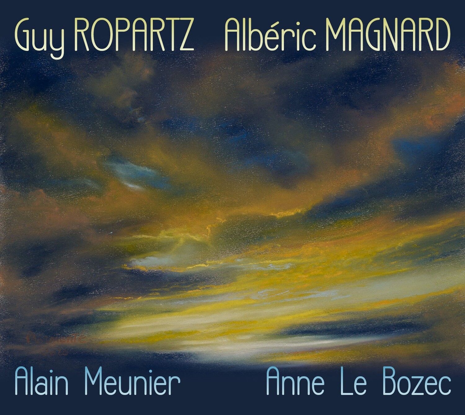 Cover: Guy ROPARTZ . Albéric MAGNARD | Alain MEUNIER et Anne le BOZEC