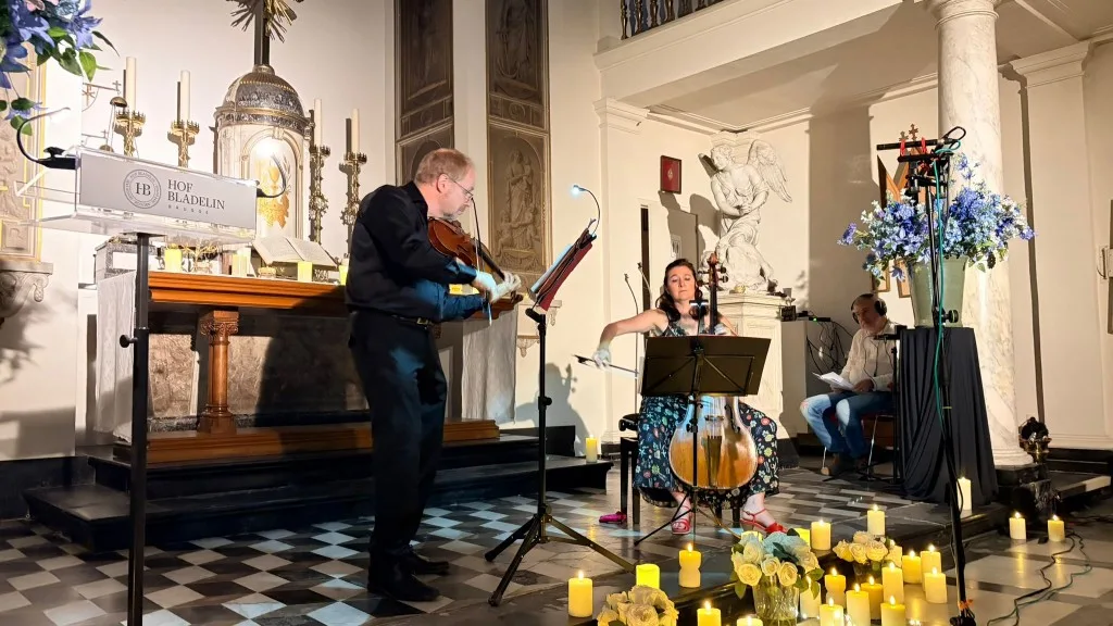 David Plantier (barokviool) en Annabelle Luis (cello)
