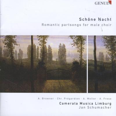 Serenade Songs of night and love, Romantic partsongs for male choir