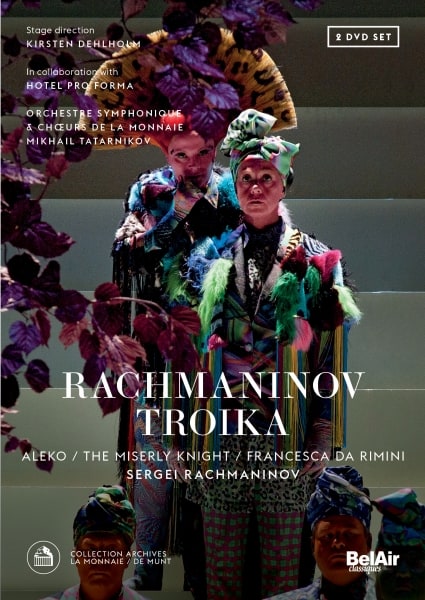 Rachmaninov Troika: een absolute voltreffer in het repertoire van de Muntschouwburg, wat door deze zeer kunstig gemaakte dvd-opname bevestigd wordt.