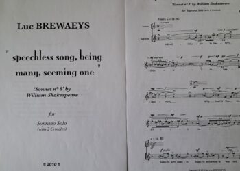 Componist Luc Brewaeys ten voeten uit: “Shit happens”.