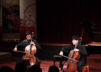 Aufstrebendes Cellotalent