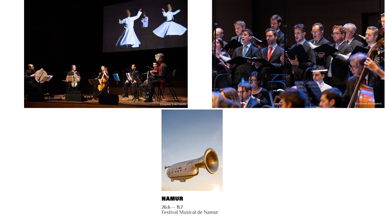 Collage von Festivalkünstlern