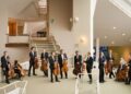 de 12 cellisten van de Berliner Philharmoniker voor het eerst in ons land