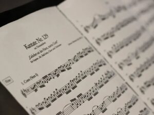 partituur bach