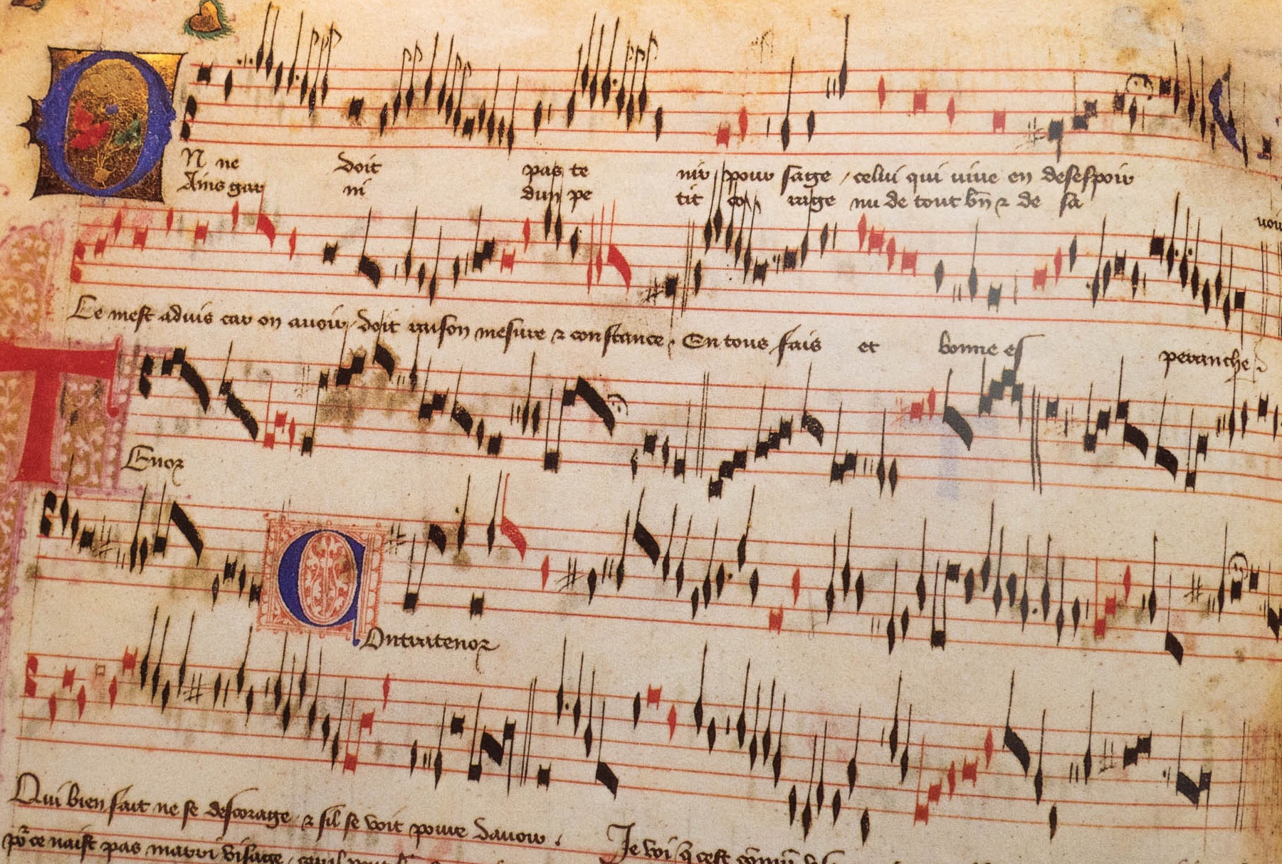manuscript partituur